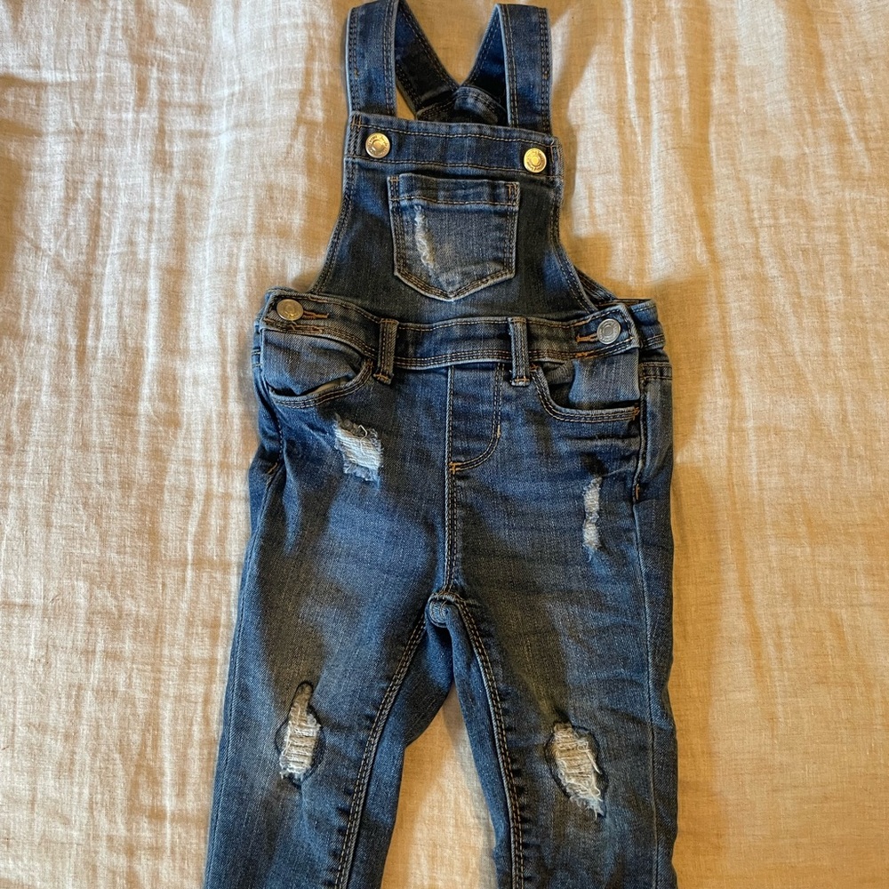 Stretchy Jean overalls